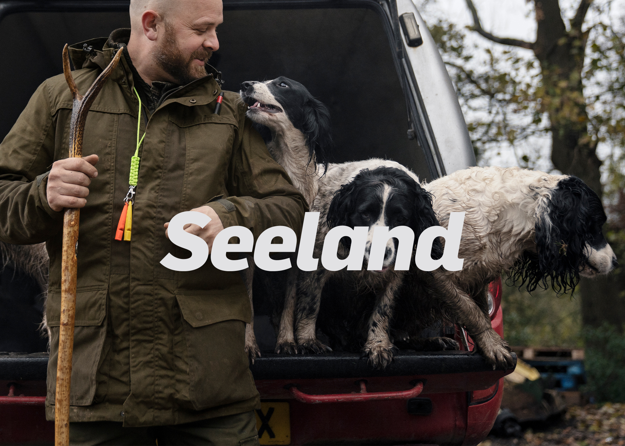 Male Model showing off Seeland hunting clothing